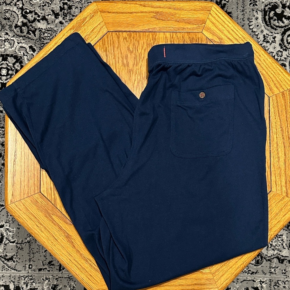*TOMMY BAHAMA* Men's Dark Blue Jersey Lounge Pants w/ Drawstring Waist Size XL